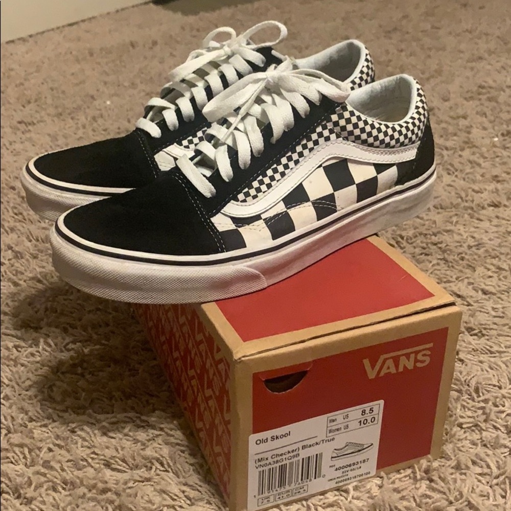 Old school vans “Double Checkered”